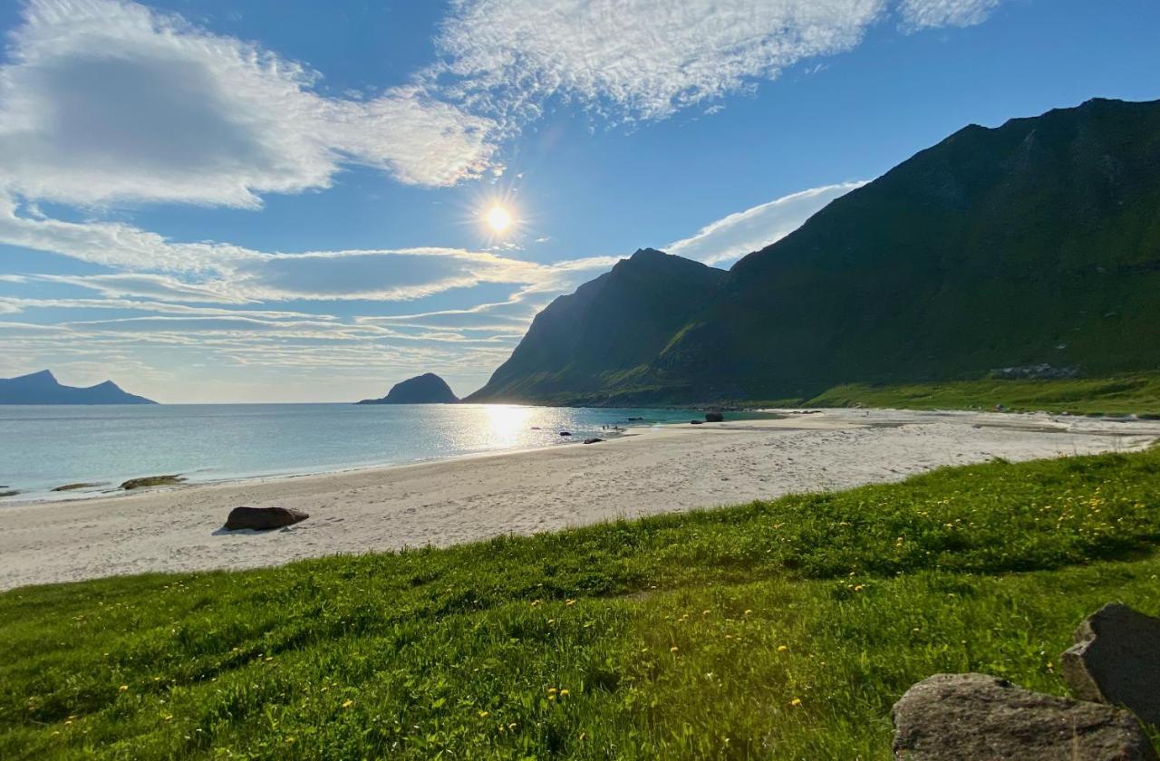 Villa Haukland Beach View à Leknes Extérieur photo